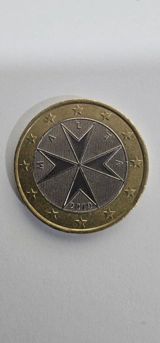 Moneda 1 Euro Malta 2019