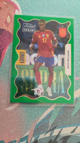 Panini Tributo Kromix Nico Williams Verde