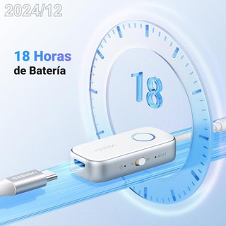 UGREEN Transmisor/Receptor Bluetooth 6 Jack 3,5mm