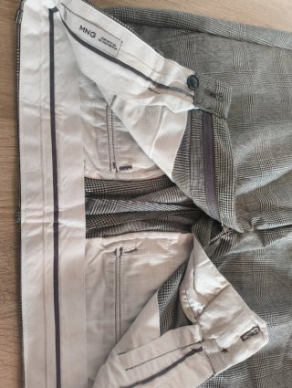 Pantalón de vestir Mango Man Talla 44