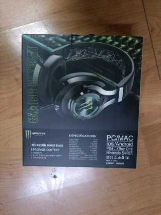 Cascos Gaming Monster