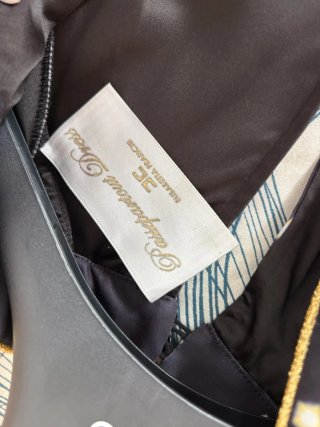 Vestido Elisabetta Franchi con Flecos