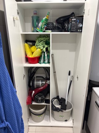 Armario de baño Braun blanco