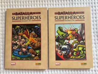 La batalla de los superhéroes 1-2 | Panini