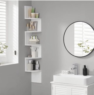 VASAGLE Estanteria Pared de 5 Niveles