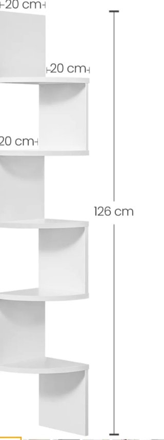 VASAGLE Estanteria Pared de 5 Niveles