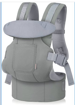 Mochila Portabebés Soporte Cuello Plegable