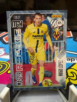 Cromo Hugo López Master Rookie 2026/27