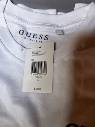 Camiseta Guess Blanca Talla S