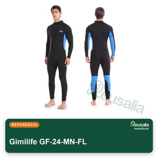Traje neopreno hombre 3mm buceo surf