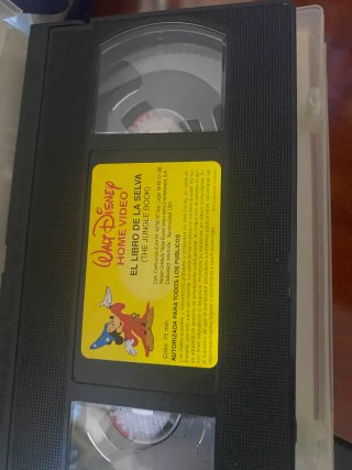 Pack 5 Películas Disney en VHS