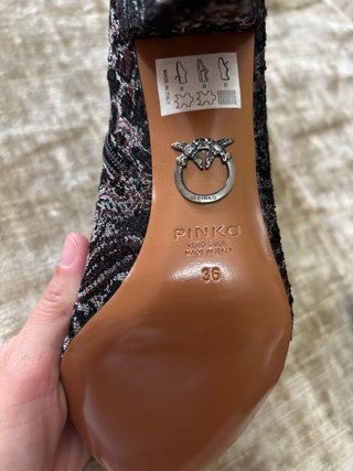 Botines Pinko Jacquard Talla 36