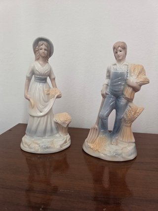Figuras de porcelana de pareja