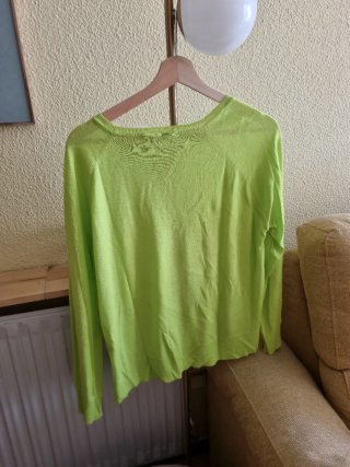 Jersey Zara verde talla M