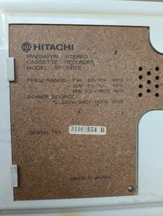 Registratore di cassette Hitachi ST-3412E