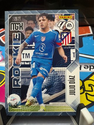 Cromo Rookie Julio Díaz 2026/27 Panini