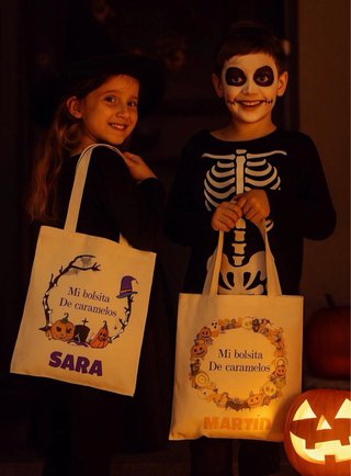 Bolsas Halloween personalizadas
