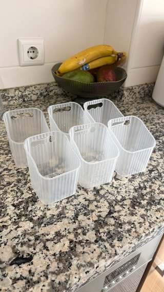 Conjunto de 6 Organizadores de Plástico