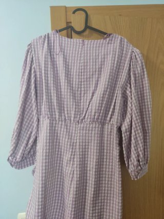 Vestido Zara Morado Talla M