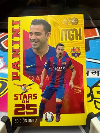 Cromo Panini Xavi - Edición Única