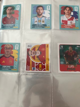 Lote de 5 Cromos de Fútbol
