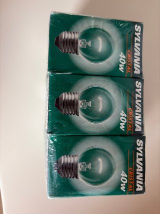 Pack 6 Bombillas Incandescentes Sylvania 40W