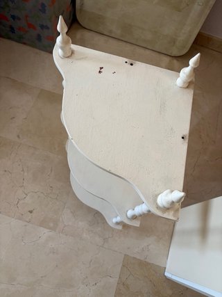 Muebles de baño blancos con espejo PACK COMPLETO