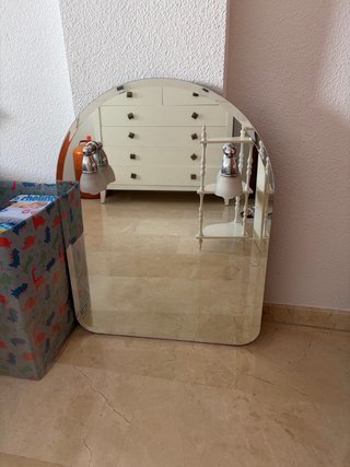 Muebles de baño blancos con espejo PACK COMPLETO