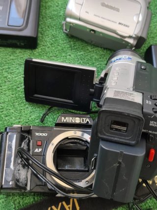 Lote de 4 Cámaras y Videocámaras