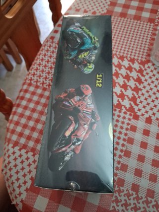 Modello Moto GP Valentino Rossi 1/12