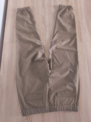 Pantalón Jogger Mango Talla 44 Camel