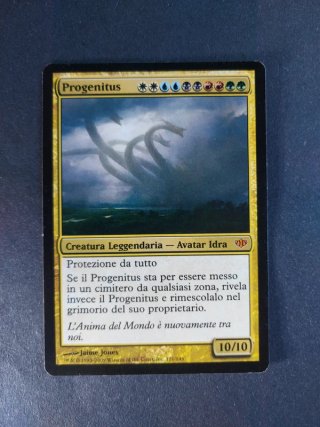 Carta MTG Progenitus Conflux 2009 Idra 10/10 ITA