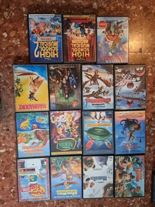 Películas DVD Infantiles a 3 € unidad