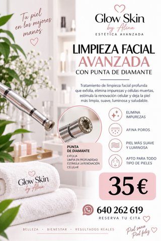 Limpieza Facial con Punta de Diamante