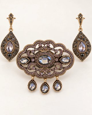 Aderezo de Pendientes y Broche