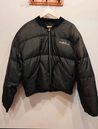 Cazadora Vintage Nickelson Negra Talla XL