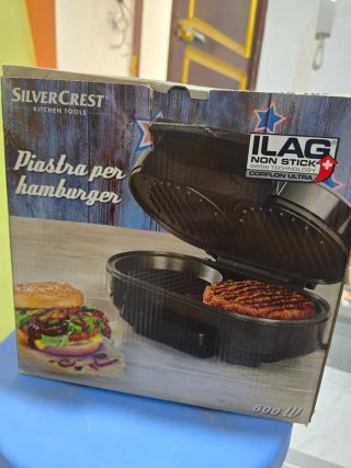 Hamburguesera SilverCrest 800W