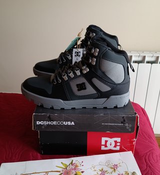 Botas DC Shoes Piel Negras Talla 41 de 135€
