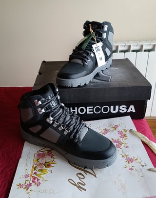 Botas DC Shoes Piel Negras Talla 41 de 135€