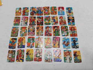 Lote cromos antiguos años 70 80