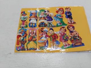 Lote cromos antiguos años 70 80