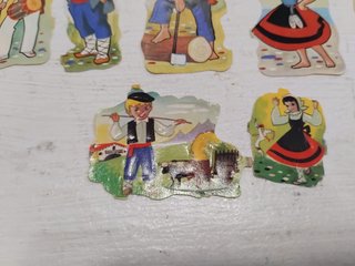 Lote cromos antiguos años 70 80