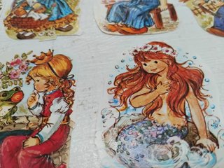 Lote cromos antiguos años 70 80