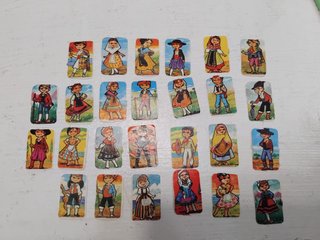 Lote cromos antiguos años 70 80