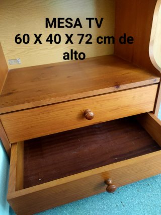 Mueble de TV en Madera de Cerezo