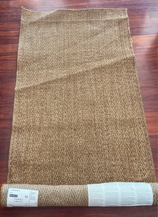 Alfombra Lidersholm Ikea Jute Beige/Marrón