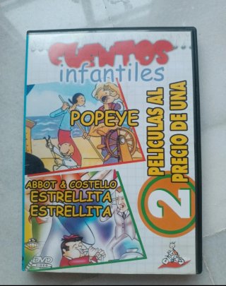 DVD Cuentos Infantiles: Popeye y Abbot & Costello
