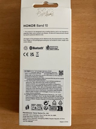 HONOR Band 10 Smartwatch Negro/Verde