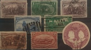 Lotto Francobolli USA 1892 Rari