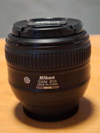 Objetivo Nikon AF-S 50mm f/1.4G